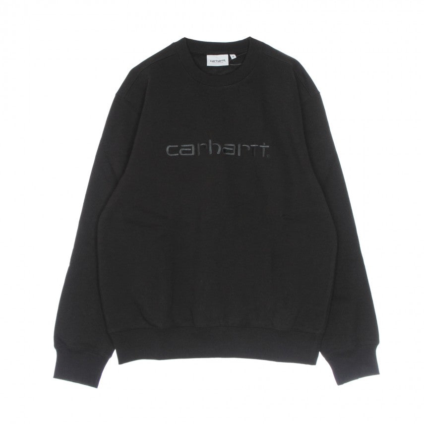 Carhartt felpa girocollo da uomo 1030229 1H3 black
