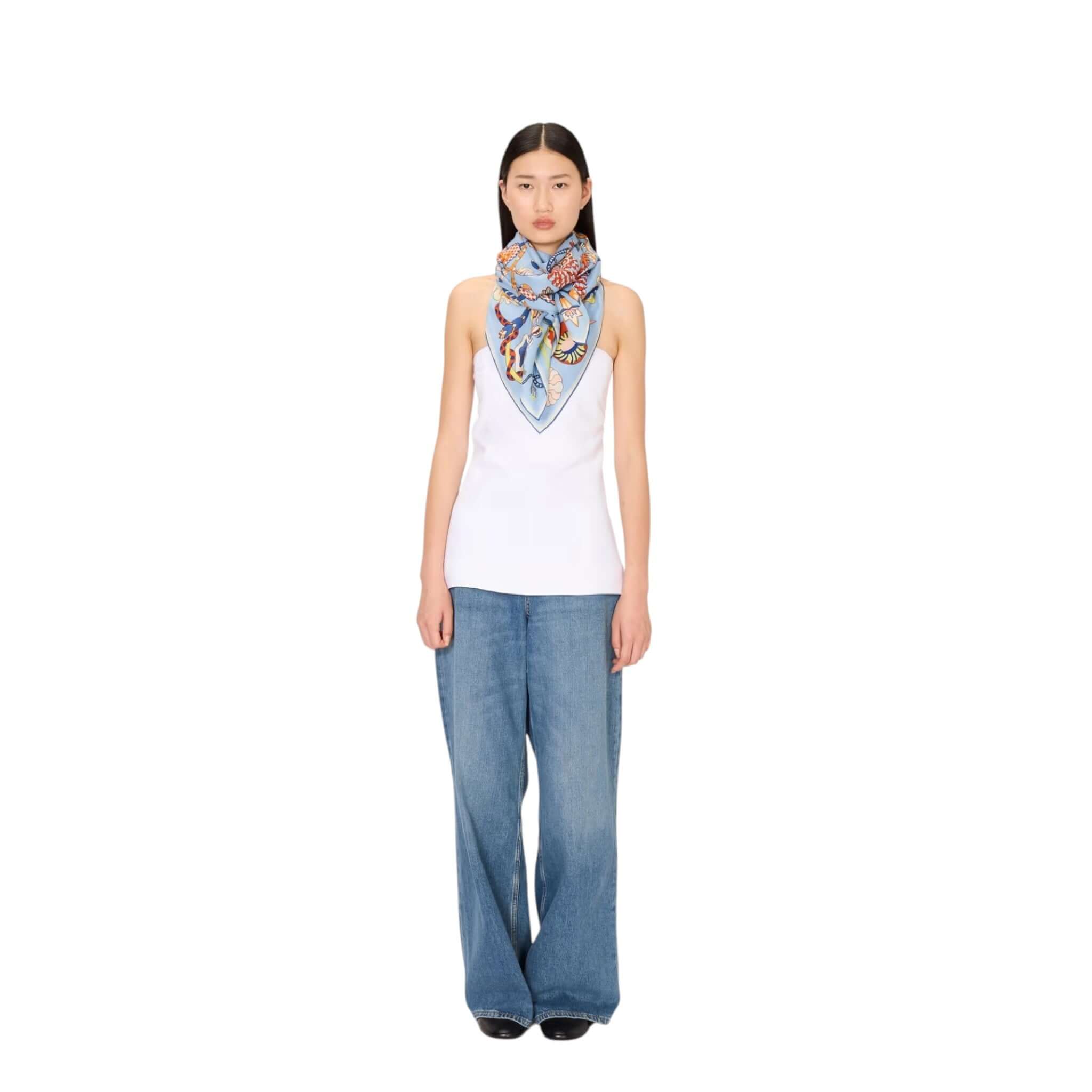 Foulard Quadrato Botanique