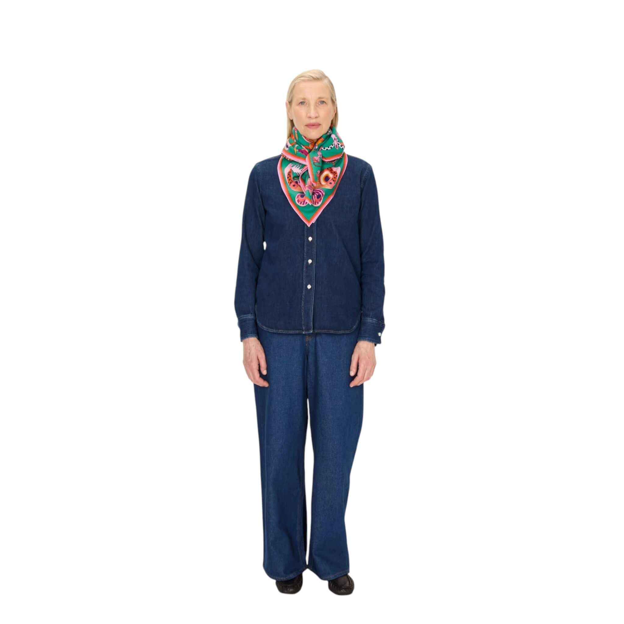 Foulard Quadrato Botanique