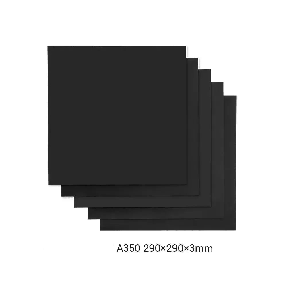 FROSTED ACRYLIC SHEET FOR SNAPMAKER 2.0 / 290 × 290 × 3MM / 5-PACK