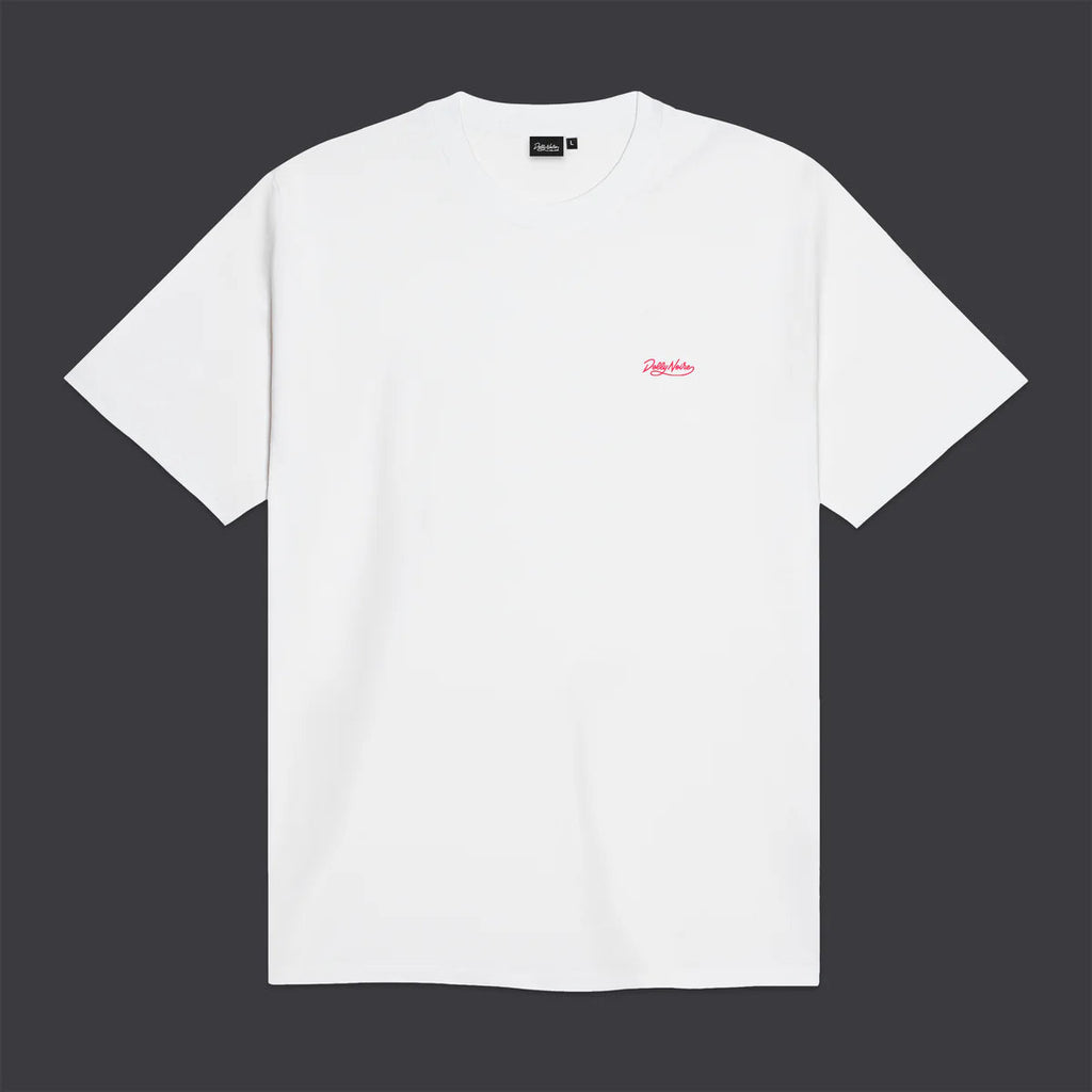 Dolly Noire T-shirt Uomo Asso di Coppe Marza Triestine Bianca - TS1213-TT-02