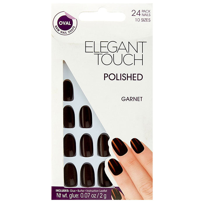 ELEGANT TOUCH POLISH NEW SUPER - FLEX GARNET 24 PEZZI