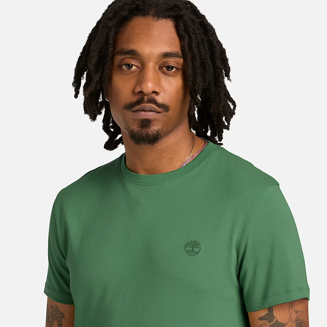 Timberland T-shirt Uomo Dunstan River TB0A2BPR A6Z Verde