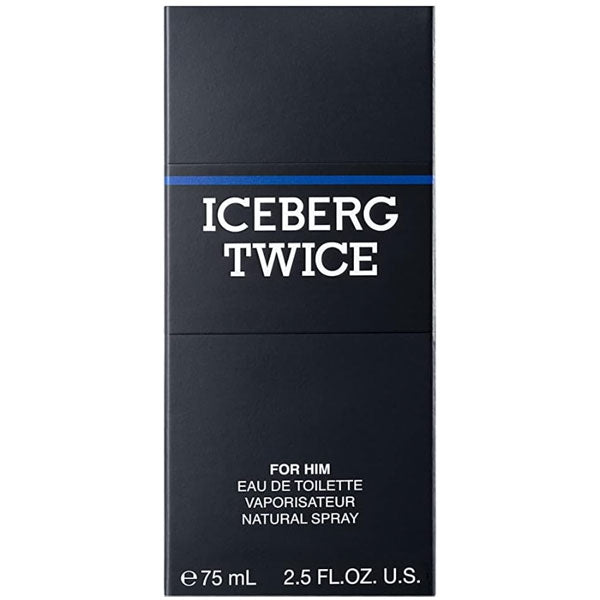 ICEBERG TWICE FOR HIM EAU DE TOILETTE 75 ML