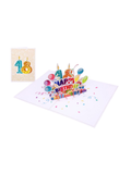 Origamo biglietto di auguri per 18 anni