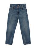 Tommy Hilfiger jeans bambino con logo ricamato lavaggio blu