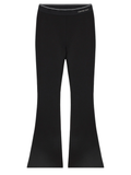 Calvin Klein Jeans leggings flare bambina nero