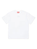 Diesel T-shirt manica corta Tmarcus con logo bianco
