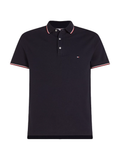 Tommy Hilfiger polo manica corta 1985 slim fit blu