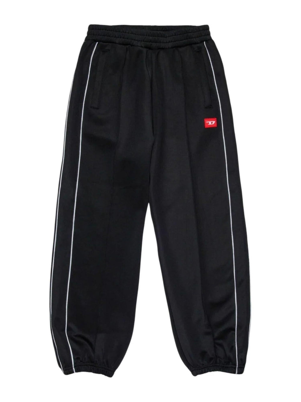 Diesel pantaloni in felpa Pzamperd nero