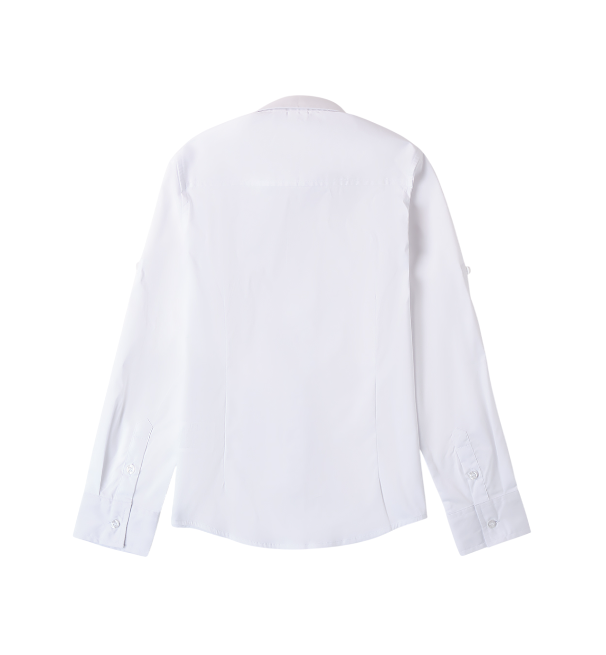 iDo camicia manica lunga in cotone bianco