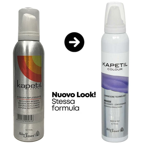 KAPETIL SCHIUMA RIFLESSANTE ARGENTO 200 ML