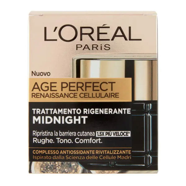 L'OREAL AGE PERFECT REINAISSANCE CREMA VISO MIDNIGHT 50 ML