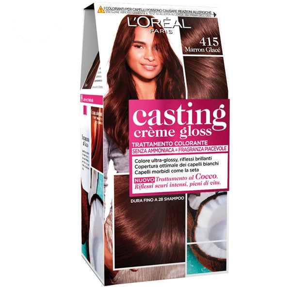 L'OREAL CASTING CREME GLOSS MARRON GLACE' 415