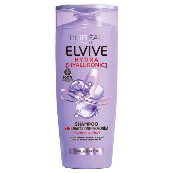 L'OREAL ELVIVE HYDRA HYALURONIC SHAMPOO 285 ML
