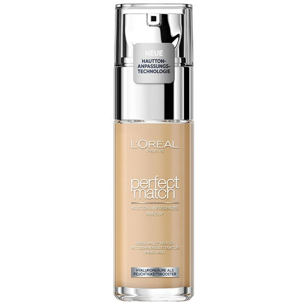 L'OREAL FONDOTINTA ACCORD PARFAIT FLUIDO SOUS-TON DORE 3.5D/3.5W