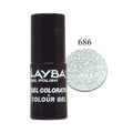 LAYLA LAYBA SMALTO SEMIPERMANENTE GEL POLISH SILVER GLITTER 686