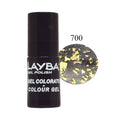 LAYLA LAYBA SMALTO SEMIPERMANENTE GEL POLISH GOLD FLAKE 700