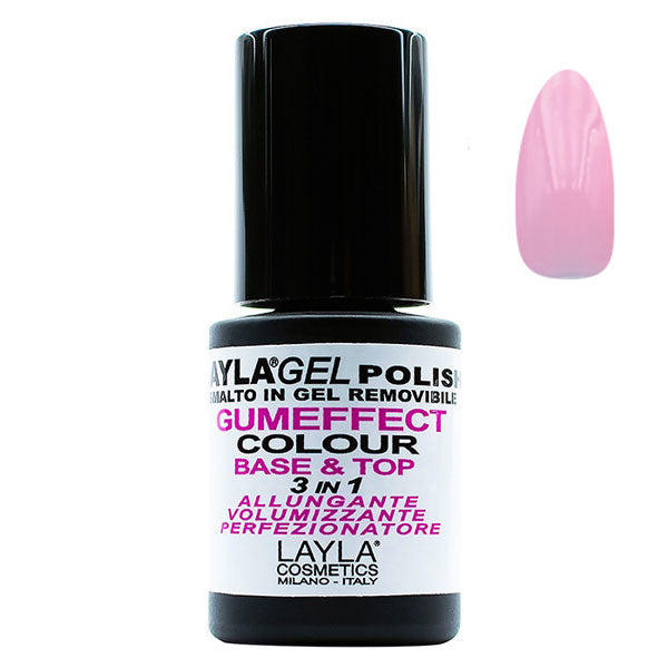 LAYLA SMALTO GEL POLISHGUMEFFECT 3 IN 1 BABA OFFICE 28