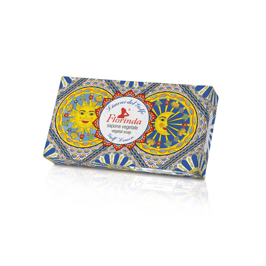 Florinda Botteghe Del Sole Saponetta Vegetale Mani e Corpo Limone Del Golfo 100 gr