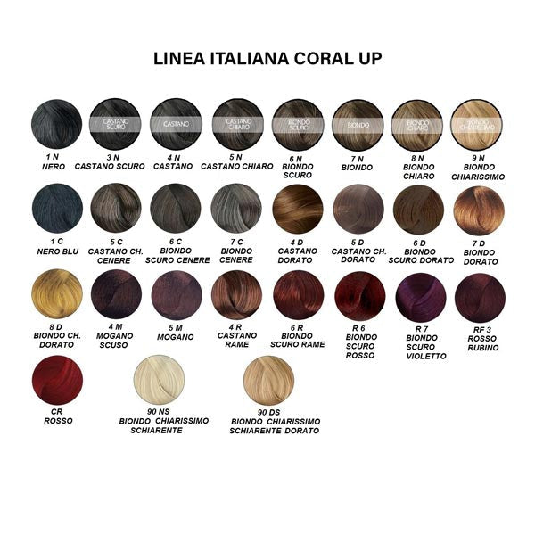 LINEA ITALIANA CORAL UPNO AMMONIACA CASTANO SCURO 3N
