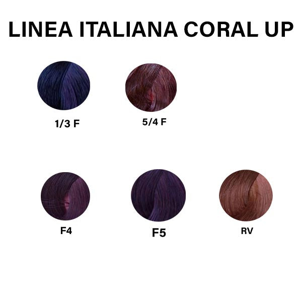 LINEA ITALIANA CORAL UPNO AMMONIACA BIONDO SCURO ROSSO R6