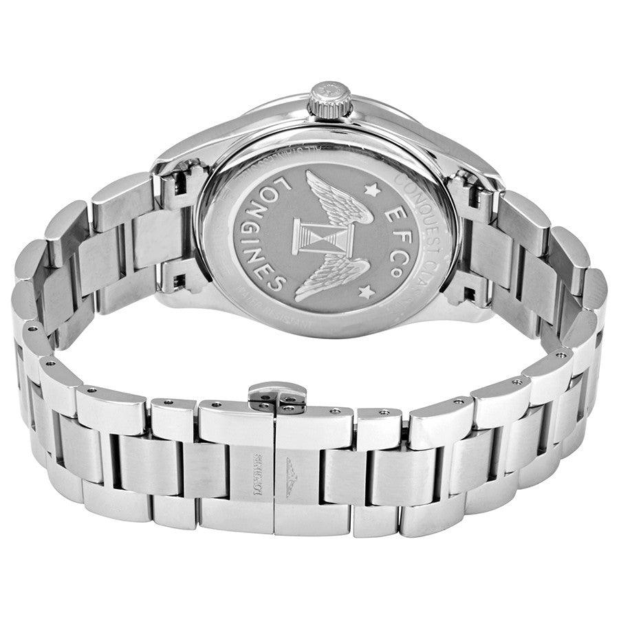 Longines orologio Conquest Classic 34mm madreperla bianca acciaio donna L2.386.4.87.6