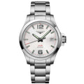Longines orologio Conquest V.H.P. 41mm argento acciaio uomo quarzo L3.716.4.76.6