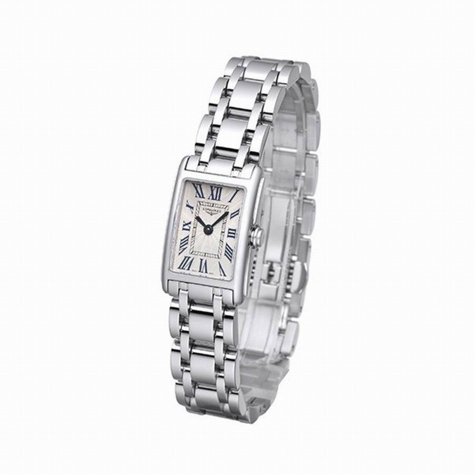 Longines orologio DolceVita 17,70x27mm argento quarzo acciaio L5.258.4.71.6