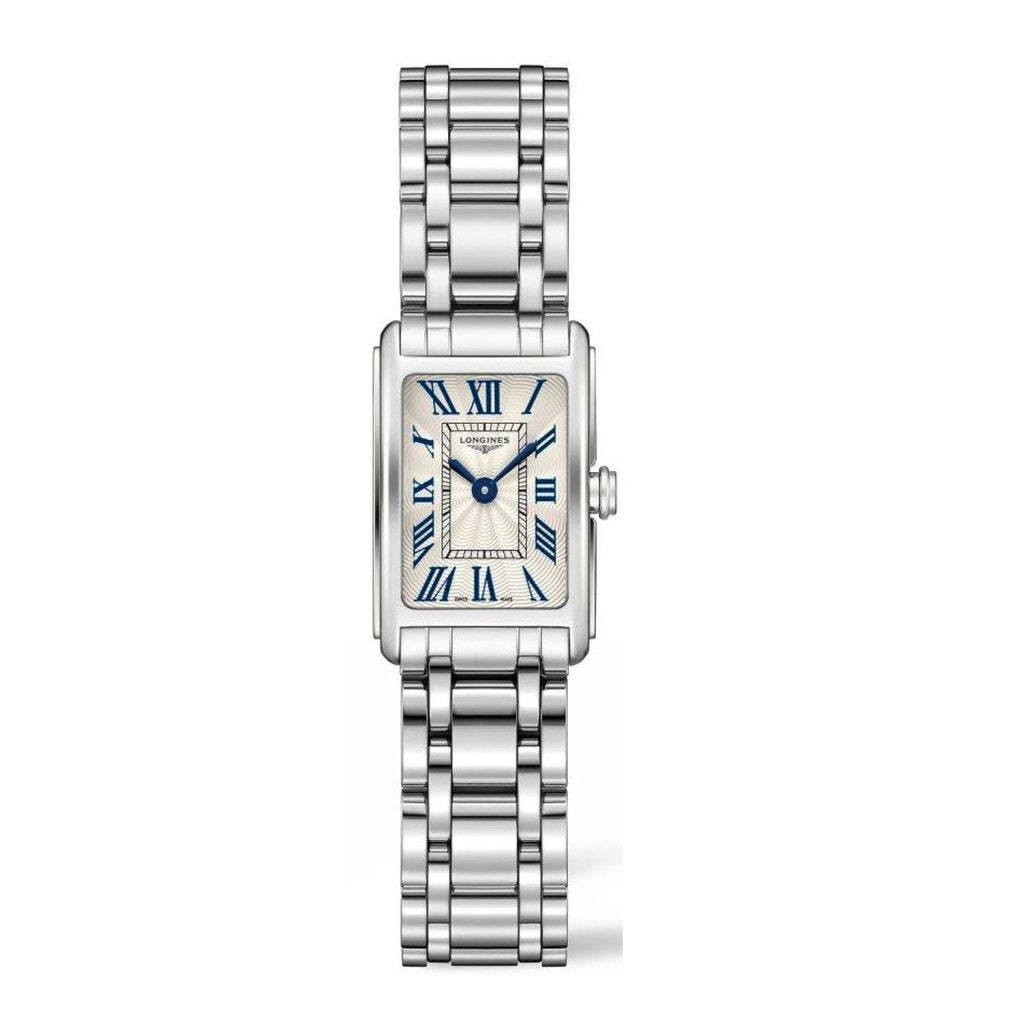 Longines orologio DolceVita 17,70x27mm argento quarzo acciaio L5.258.4.71.6