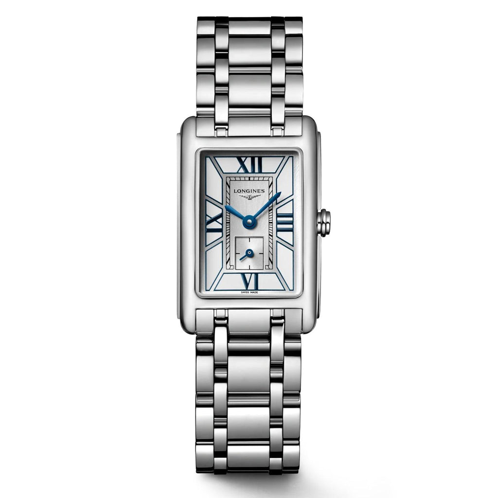 Longines orologio DolceVita 20,8x32mm argento quarzo acciaio L5.255.4.75.6