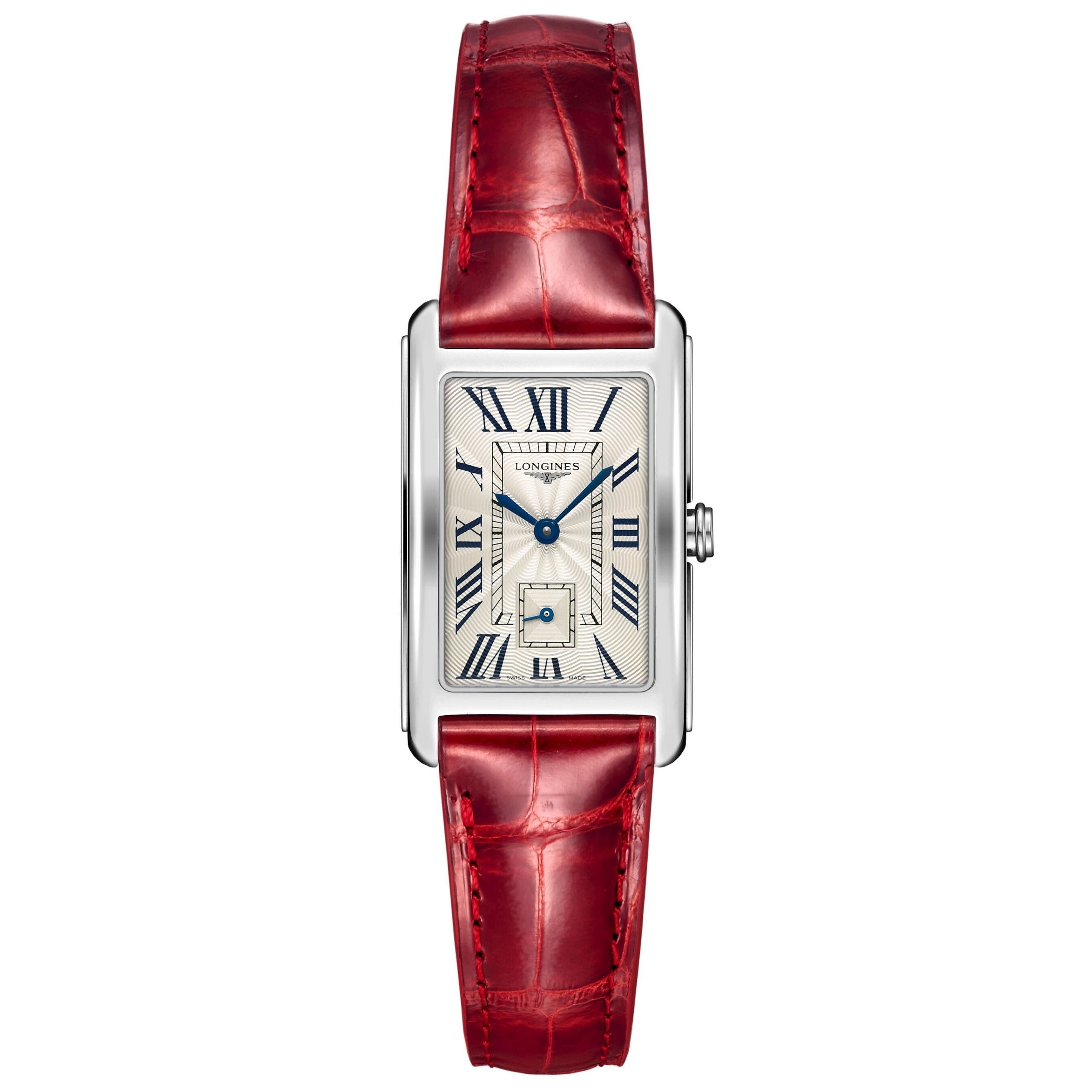 Longines orologio DolceVita 23.30x37mm argento acciaio quarzo L5.512.4.71.5