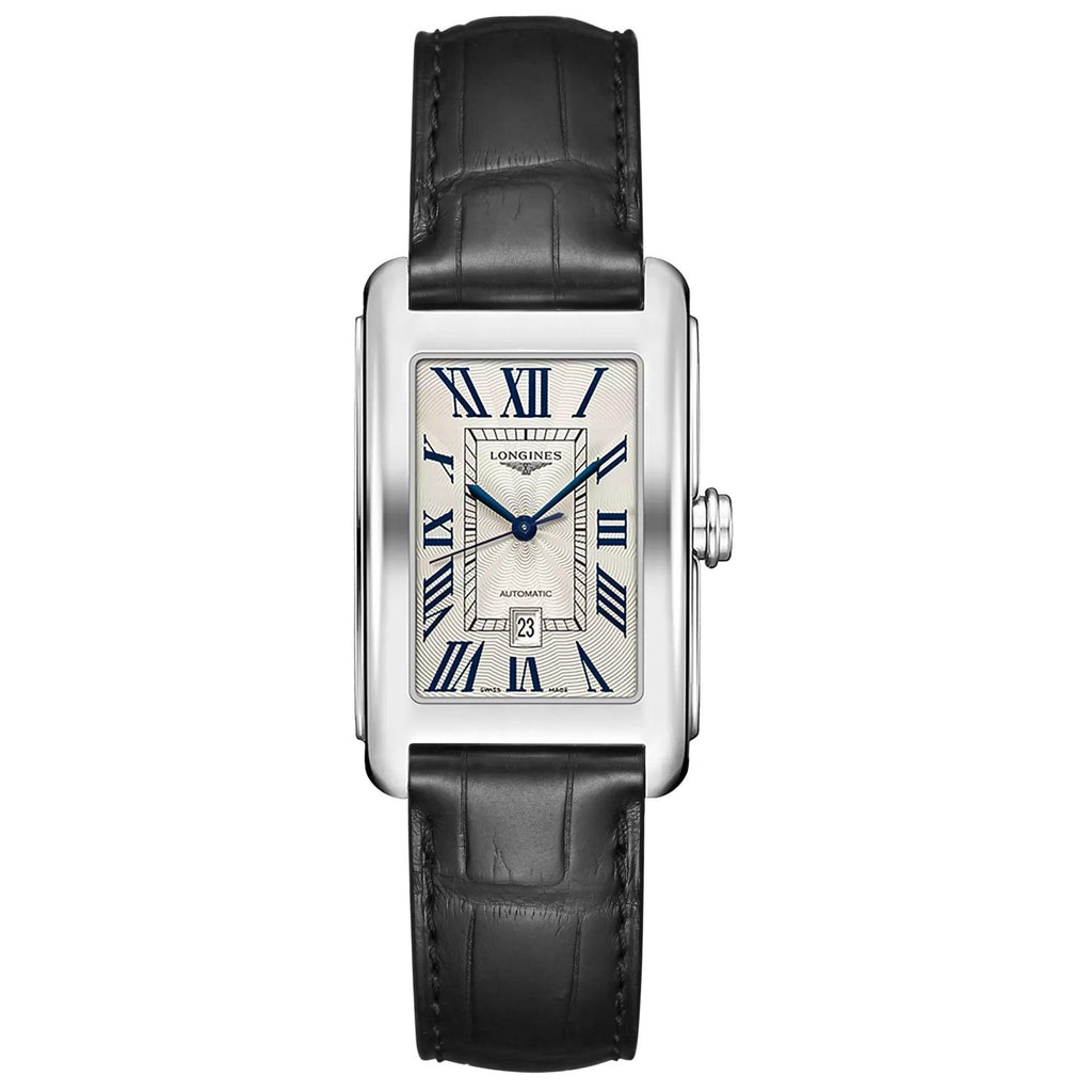 Longines orologio DolceVita 27.70x43.80mm argento automatico acciaio L5.757.4.73.0