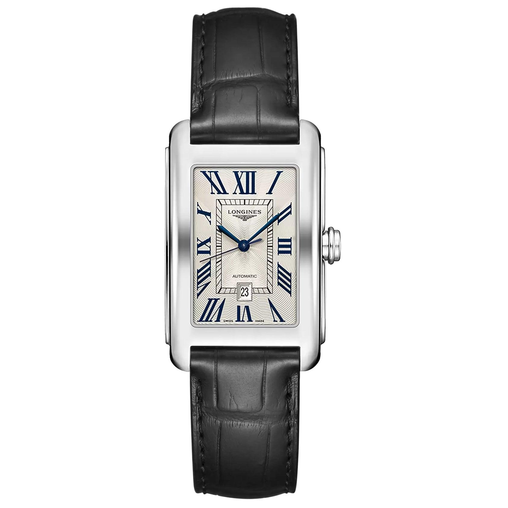 Longines orologio DolceVita 27.70x43.80mm argento automatico acciaio L5.757.4.73.0