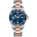 Longines orologio HydroConquest 41mm blu automatico acciaio finiture PVD oro rosa L3.781.3.98.7