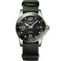 Longines orologio HydroConquest 41mm nero automatico acciaio L3.781.4.05.2