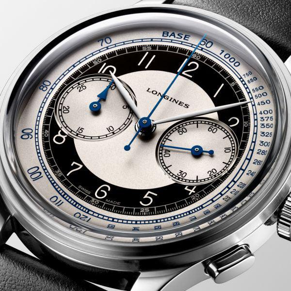 Longines orologio Longines Heritage Classic Chronograph 40mm argento automatico acciaio L2.830.4.93.0