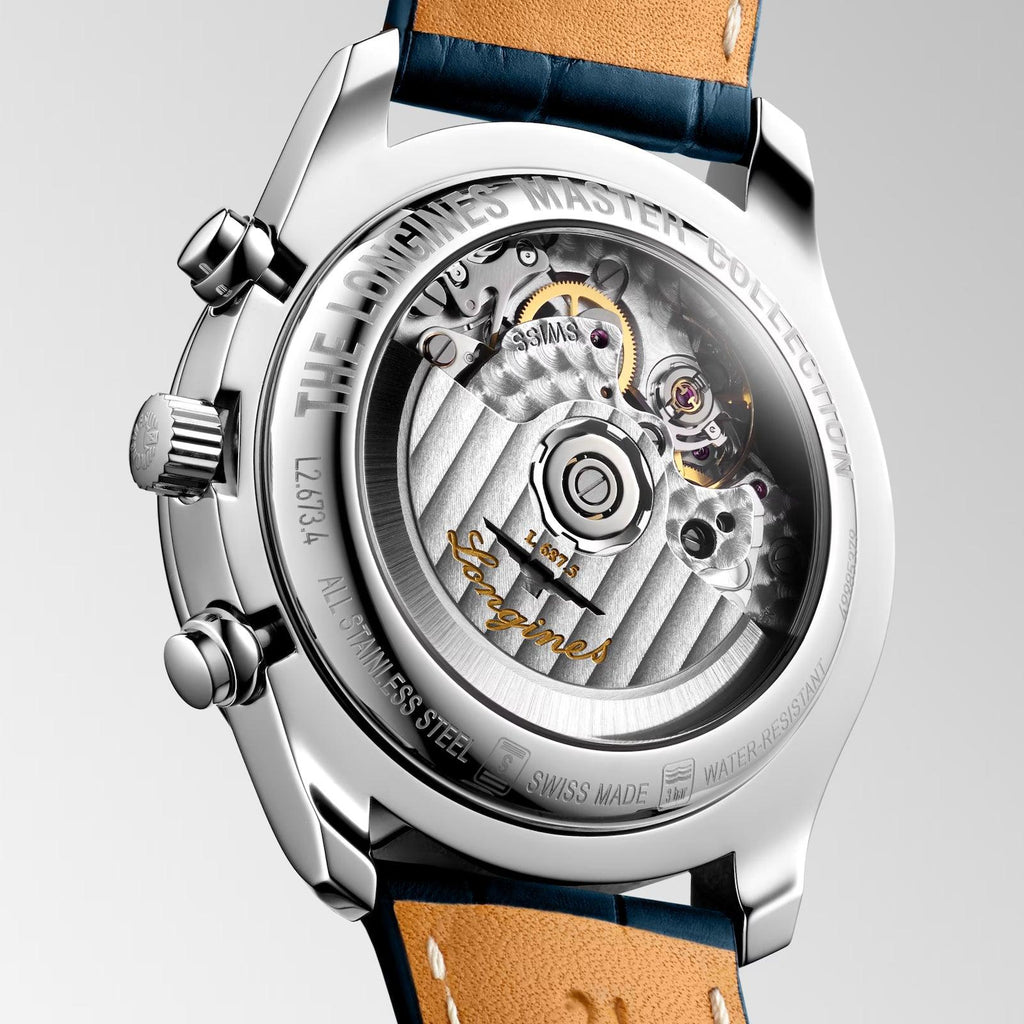 Longines orologio Master Collection 40mm argento automatico acciaio L2.673.4.71.2