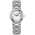 Longines orologio PimaLuna 30mm madreperla bianca acciaio donna quarzo L8.112.4.87.6