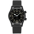 Longines orologio The Longines Legend Diver Watch 42mm nero automatico acciaio finitura PVD nero L3.774.2.50.9