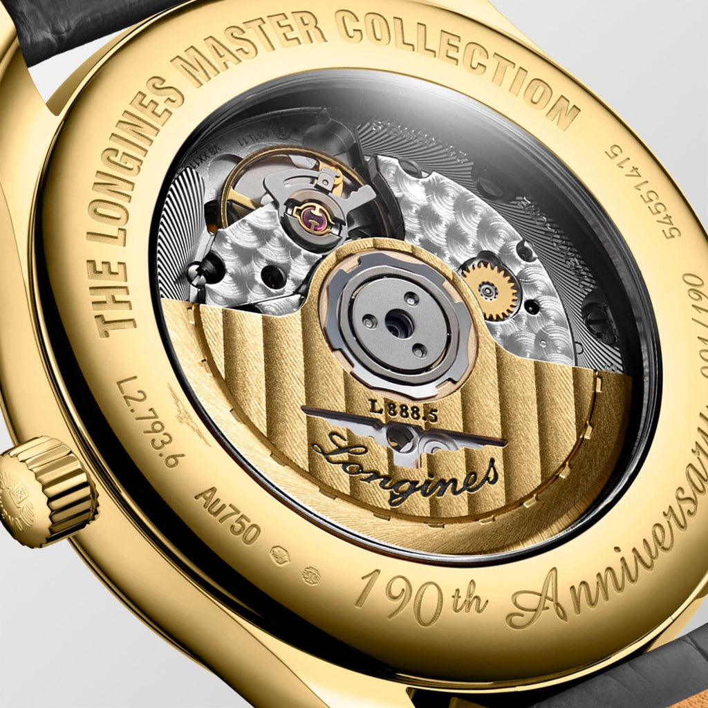 Longines orologio The Longines Master Collection 190th Anniversary Limited Edition 40mm grigio oro 18kt automatico L2.793.6.73.2