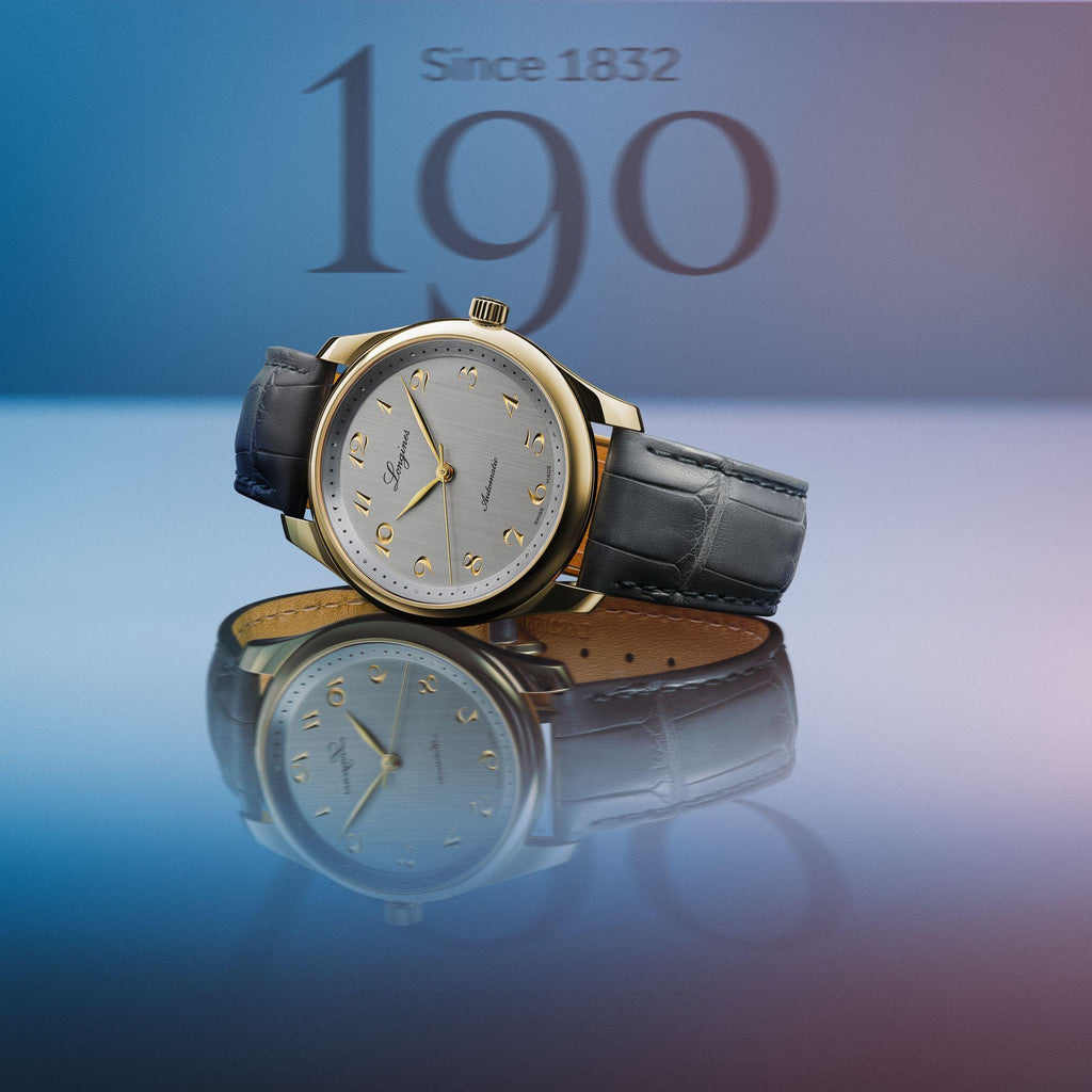 Longines orologio The Longines Master Collection 190th Anniversary Limited Edition 40mm grigio oro 18kt automatico L2.793.6.73.2