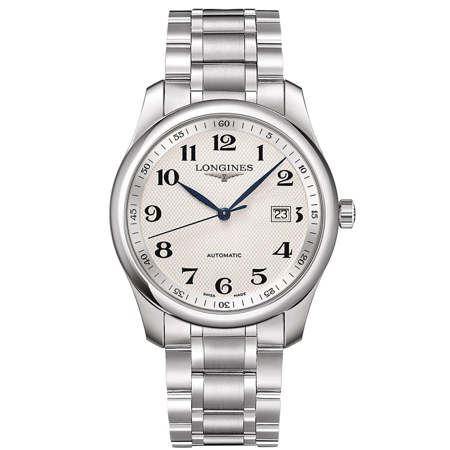 Longines orologio The Longines Master Collection 40mm argento acciaio uomo automatico L2.793.4.78.6