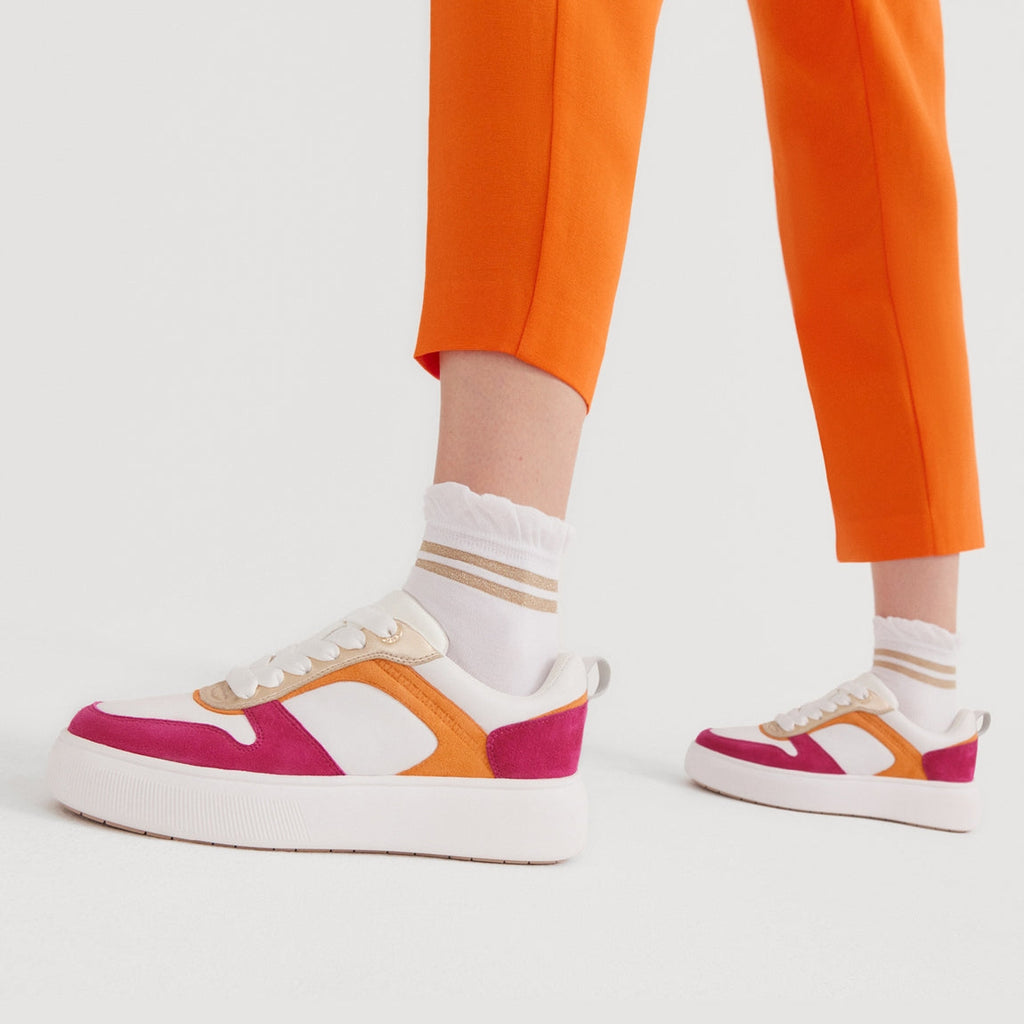 Tamaris Sneaker Bianco Fuxia