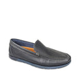 Mocassino Pelle Blu