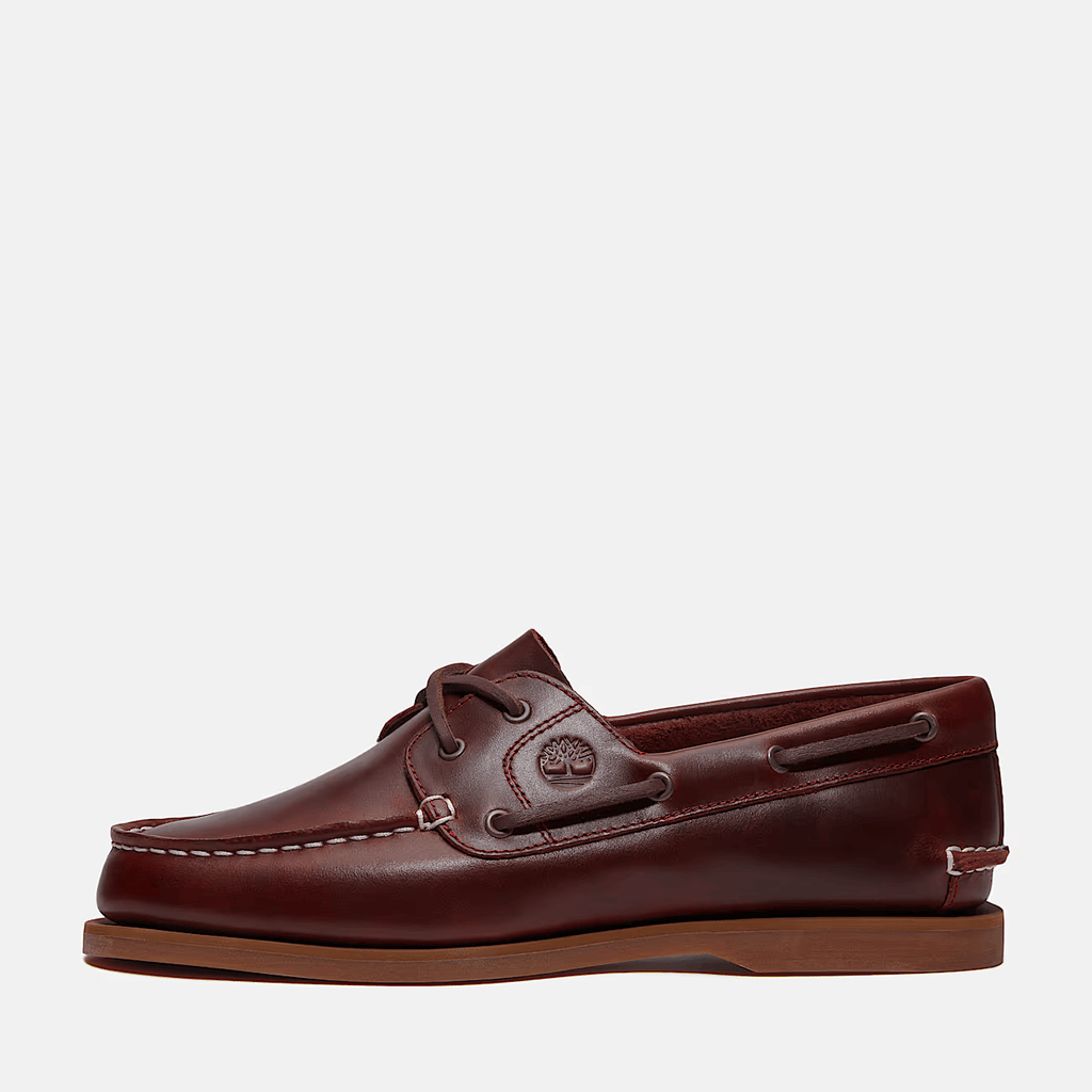 Timberland Scarpa da Barca Classic da Donna in bordeaux