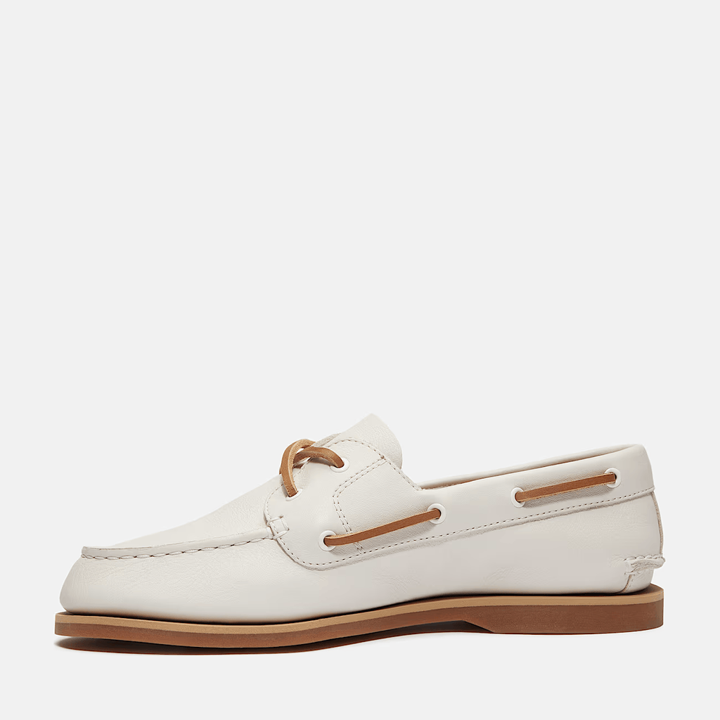 Timberland Scarpa da Barca Classic da Donna in bianco