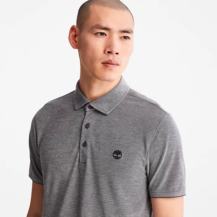 POLO OXFORD SLIM-FIT BABOOSIC BROOK DA UOMO IN BLU MARINO