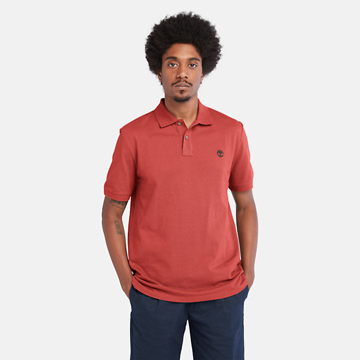 POLO IN PIQUÉ MILLERS RIVER DA UOMO IN ROSSO