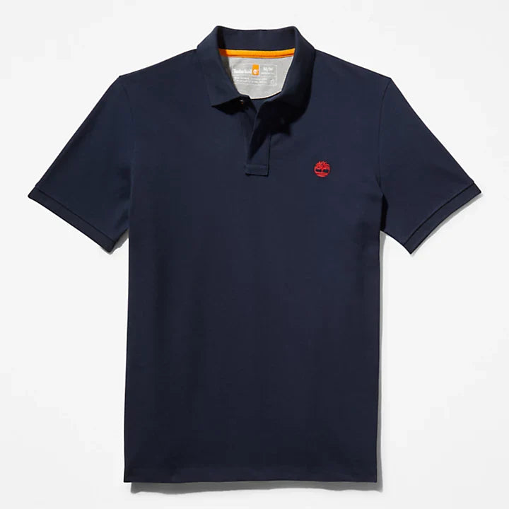 POLO IN PIQUÉ MILLERS RIVER DA UOMO IN BLU MARINO
